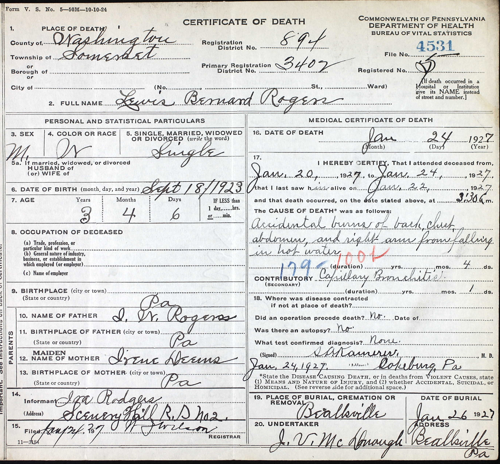 Lewis B. Rogers